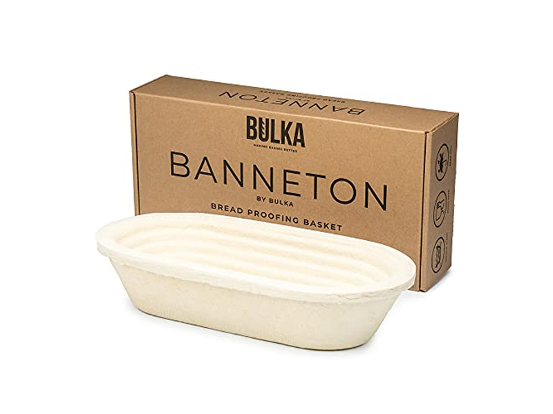 9 Zoll Runder Banneton mit Einlage Gärkörbe Bannetons Proving