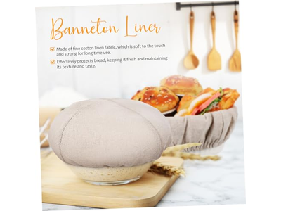 Backzubehör Teig Brotherstellung Utensilien Korb mit Deckel 2er-Set