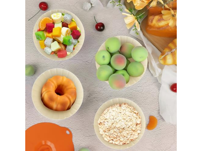 Backutensilien Runder Brotkorb Gären Handwerk Oval 2er-Set Banneton Kit