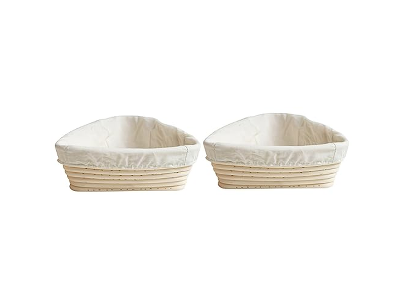 Banneton Rund- und Oval-Gärkorb Brot Bürste Pfanne Schaber Couche Schüssel