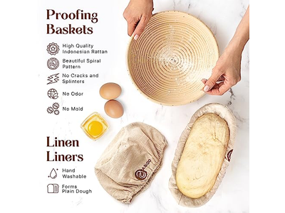 Brotmischschaber Backteig Werkzeugset Kunststoff Bäcker Tuch Für