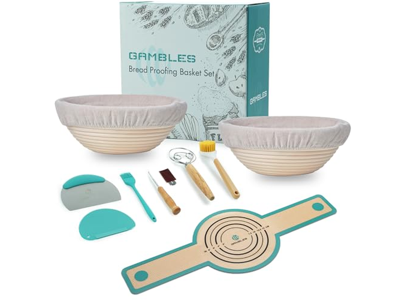 Brot Gärkorb Mit Lame Schaber Maßgeschneidert Zum Backen