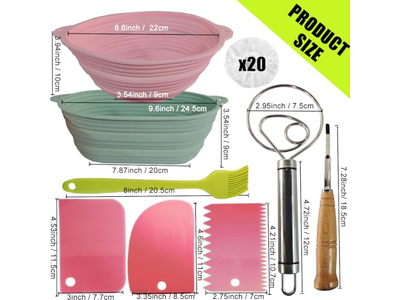 Brot Gärkörbe Für Sauerteig Rohr Banneton Korb 9 Zoll