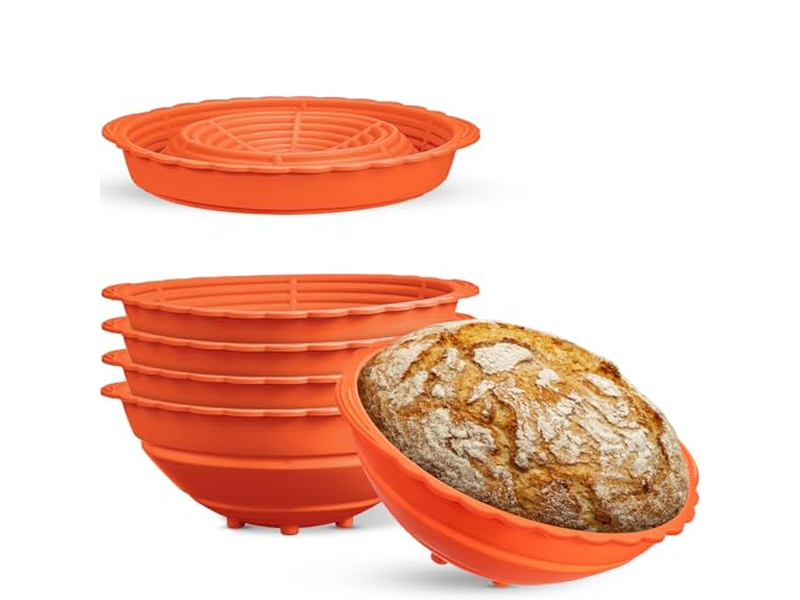 Gärkorb Brot Bannetons Gärkörbe Banneton 10 Zoll 2er-Set