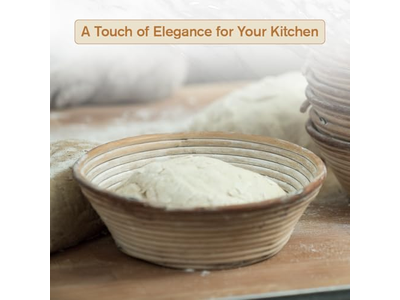 8 9 10 Zoll Banneton Gärkörbe Rattan Rund und Oval