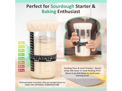 9 Zoll Bannetons Korb für Brotteig Sauerteig Werkzeuge Backset Rund Set Herstellung