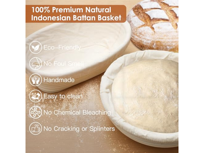 Bäcker Brotkörbe Heißluftfritteuse Einlage Backblech Korb 9 Zoll Weide