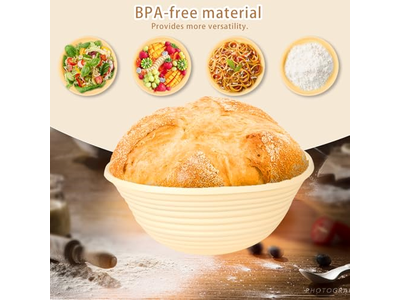 Banneton für Handwerksbrot Erste Verwendung 10 Zoll Abdeckung Oval 8P Einsatz