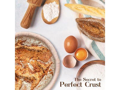 Banneton Kit Pack Mini Oval 250G 750G Bester Liner Rund Gefüttert Weide Rattan