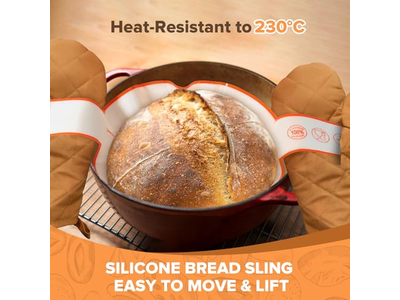 Banneton Gärkorb Groß Oval Brot 25cm 10 Zoll Rund Premium Gärung