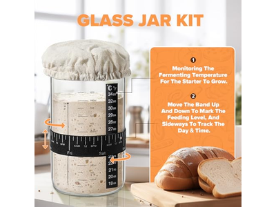 Banneton Gärkorb Groß Oval Brot 25cm 10 Zoll Rund Premium Gärung