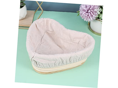 Banneton Gärkorb Set Rund Oval Vietnam Rattan Natur