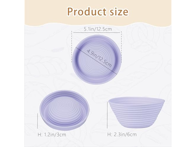 Banneton Rechteck Günstig Gebäckwerkzeuge Kindersicherungsset Stroh Brotkorb