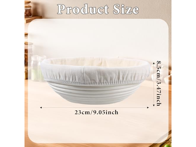 Brotkorb Mit Abdeckung Gärkorb Beweis Körbe Tuch Fermentation