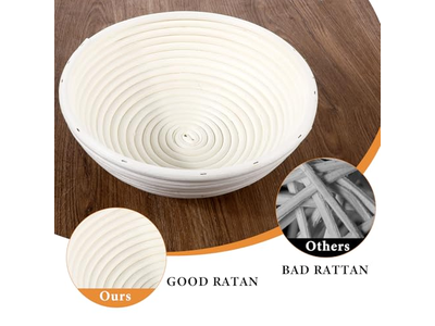 Brotkorb Mit Abdeckung Gärkorb Beweis Körbe Tuch Fermentation