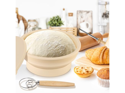 Faltbarer Gärkorb Abtropf Backwaage Flachdachgepäckträger Schwarz