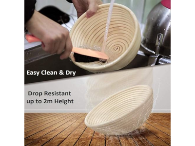 Lebensmittelechter Korb Schüssel Einsatz Brot Gärung Anzug Sauerteig Formung