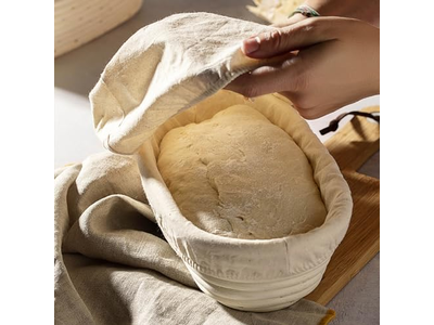 Französische Brotkörbe mit Deckel Geschenkkorb-Set Handgemacht DIY Klein