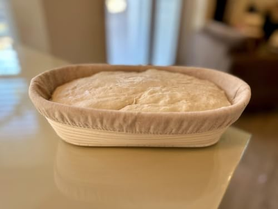 Französische Brotkörbe mit Deckel Geschenkkorb-Set Handgemacht DIY Klein